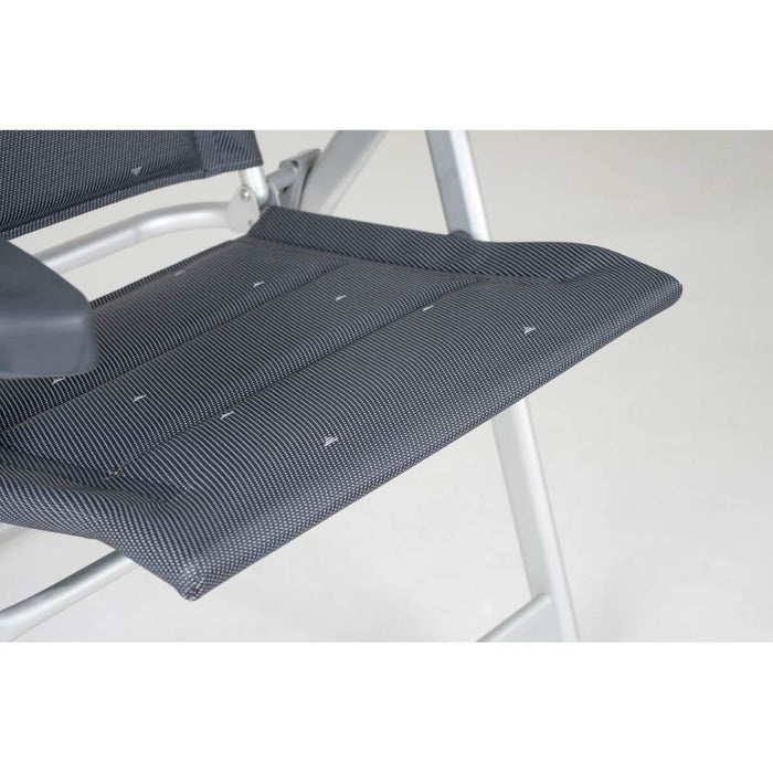 Crespo Chair AL/237 Deluxe Dark Grey Crespo - UK Camping And Leisure