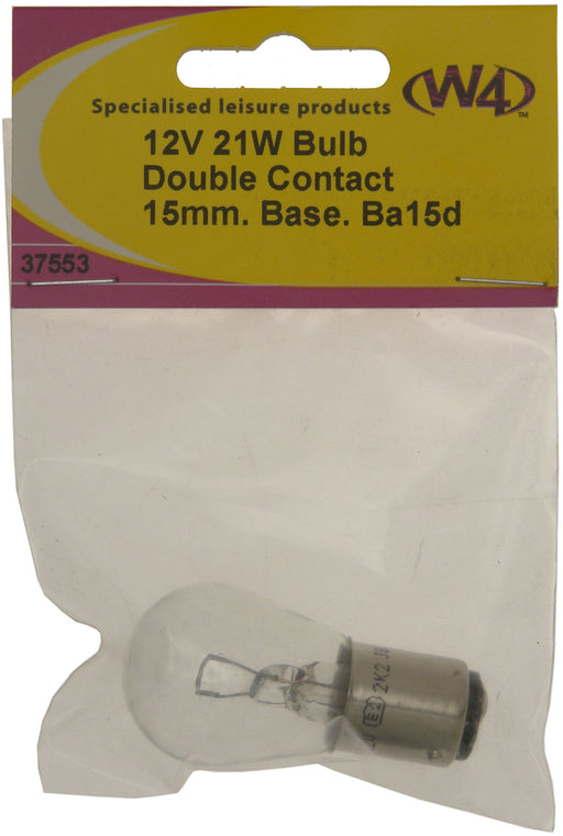 W4 15D Bulb 21W 12V 37553 W4 - UK Camping And Leisure