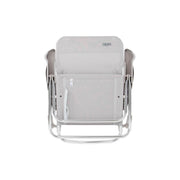 Crespo Beach Chair AL/221 Light Grey Crespo - UK Camping And Leisure