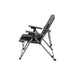 Bo-Camp Folding Chair Fraser 4 Positions Anthracite Bo-Camp - UK Camping And Leisure
