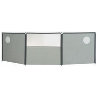 Wind Screen Flex 3 sided Grey