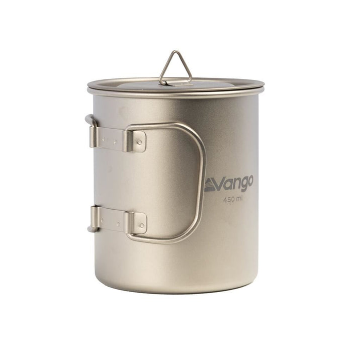 Vango Titanium Single Walled 450ml Mug Titanium Vango - UK Camping And Leisure