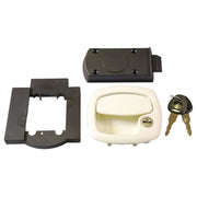 Locker / Garage Lock White FAP - UK Camping And Leisure