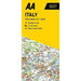 AA Italy Road Map 9780749583200 AA - UK Camping And Leisure