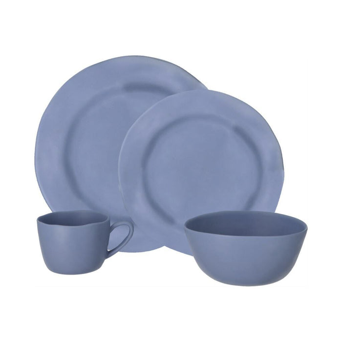 Travellife Soria Diner Set Blue 16 Set 1191420 Travellife - UK Camping And Leisure