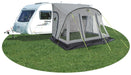 Quest Falcon Pro 390 Poled Porch Caravan Awning Grey Quest Leisure - UK Camping And Leisure