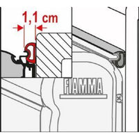 Fiamma Rain Guard S 11Cm (M) 03910-01-