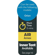 Zodiac and Orion Air Annex (Pre 2023 orion only) 12020413020000 Quest - UK Camping And Leisure