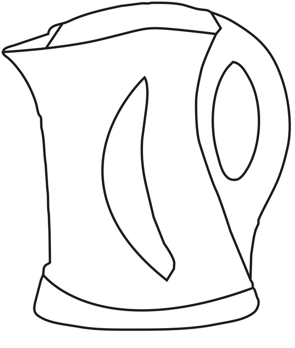 Quest Scotsman 1.7L Caravan Motorhome Low Wattage Kettle - Slate Quest - UK Camping And Leisure