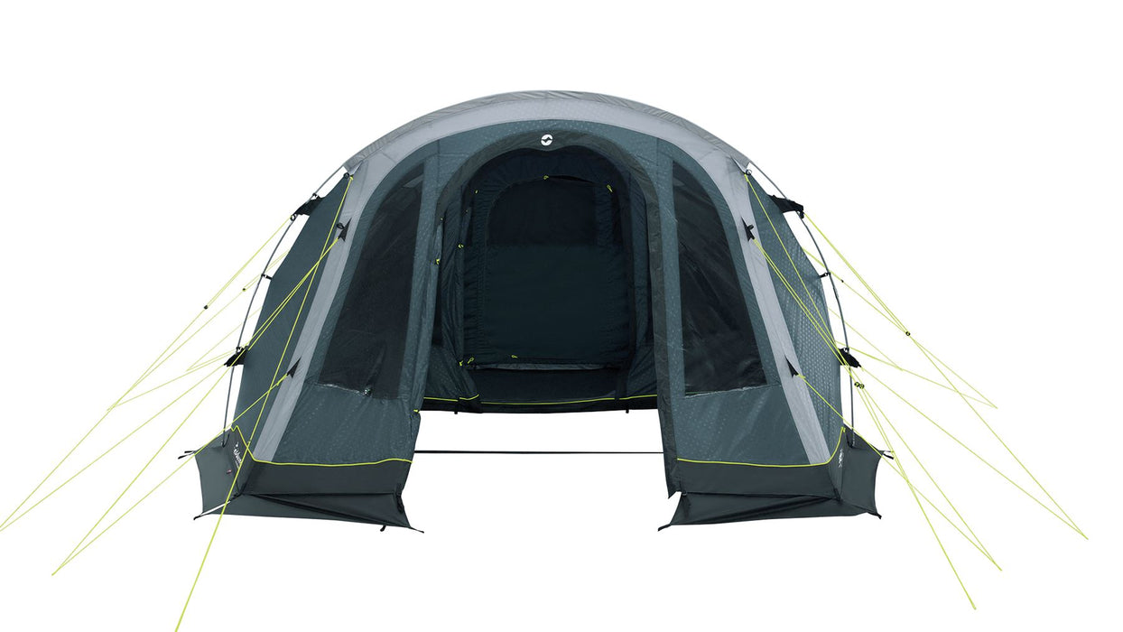 Outwell Rockwell 6 Pole Tent Blue 6 Person Outwell - UK Camping And Leisure