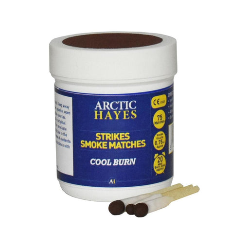 Arctic Hayes Smoke Matches Tub of 75 for Caravan/Motorhome Nova - UK Camping And Leisure