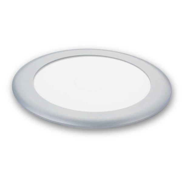 Dimatec Round Ceiling Light 4000K Boxed (Silver / 168mm)