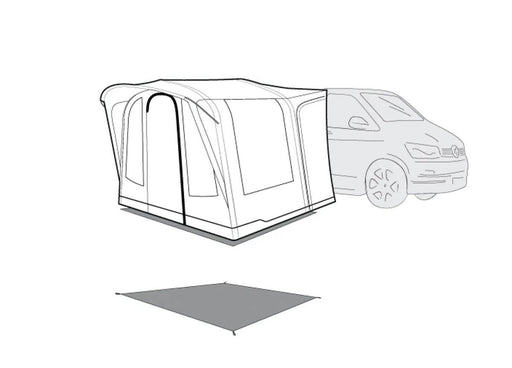 Outwell Talladega Air Footprint Groundsheet | waterproof, sewn-in groundsheet, compact pack, ground cover
