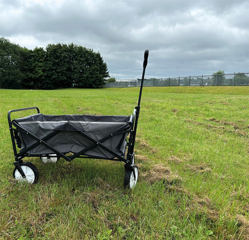 Quest Autograph Atlas Carry Cart Pull Along Trolley (Black Edition) Quest - UK Camping And Leisure