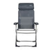 Crespo Chair AL/215 Compact Dark Grey Crespo - UK Camping And Leisure