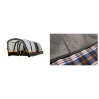 Olpro Blakedown Breeze - 4 Berth Inflatable Air Tent - OL1191 + Loopo / Bundle