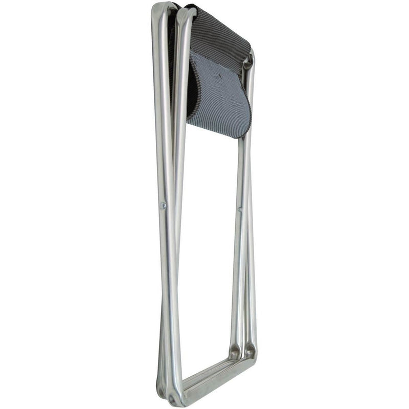 Crespo Stool/Footrest AL/302 Dark Grey Crespo - UK Camping And Leisure