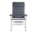 Crespo Chair AL/238 Deluxe Dark Grey Crespo - UK Camping And Leisure