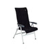 Bo-Camp Chair Cover M Universal Terry Cloth Cotton Anthracite Bo-Camp - UK Camping And Leisure