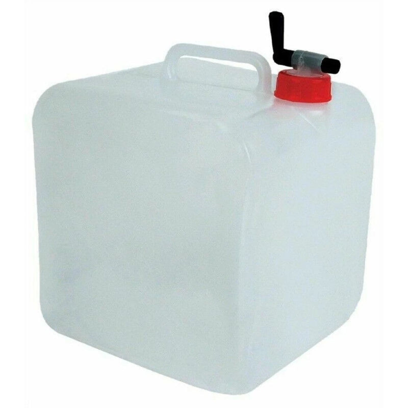 Leisurewize 15L Foldable Camping Caravan Portable Travel Water Carrier Container - Main Product Image | UK Camping and Leisure