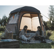 Easy Camp Sandland Yurt Tent Dark Sand 6 Person Easy Camp - UK Camping And Leisure