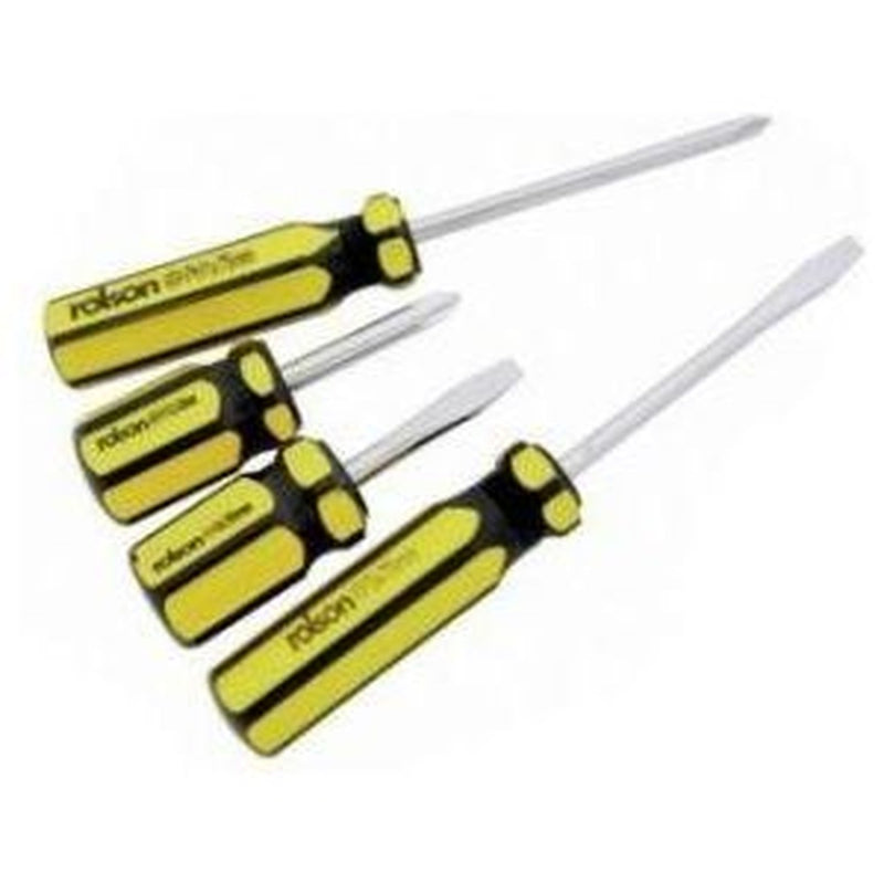 Rolson 4 Piece Screwdriver Set 28522 Rolson - UK Camping And Leisure