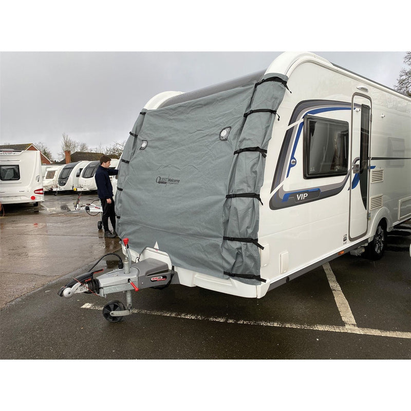 Quest Home is Where You Tow It Breathable Caravan Towing Cover Pro Quest - UK Camping And Leisure