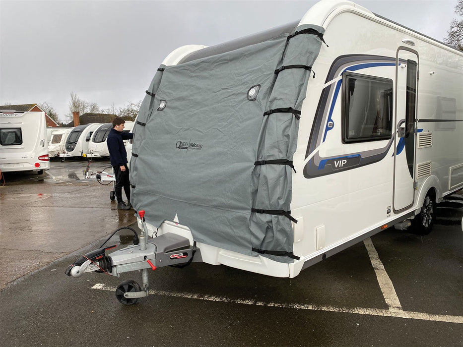 Quest Home is Where You Tow It Breathable Caravan Towing Cover Pro Quest - UK Camping And Leisure