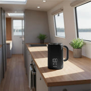 Leisurewize Caravan Camping Sleek LED Display Kettle 1.7L Black - View 4