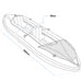 Dellonda Inflatable 2-Person Kayak/Canoe Set with Pump, Carry Bag & 2 Oars Dellonda - UK Camping And Leisure