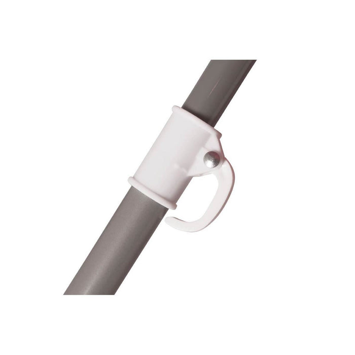 Bo-Camp Parasol Articulated Arm Polyester Dia 200cm Grey Bo-Camp - UK Camping And Leisure
