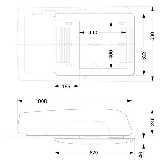 Truma Aventa COMFORT Air Conditioning For Caravans & Motorhomes (Inc Air Distributor) – 44090-51CM/GM Truma - UK Camping And Leisure