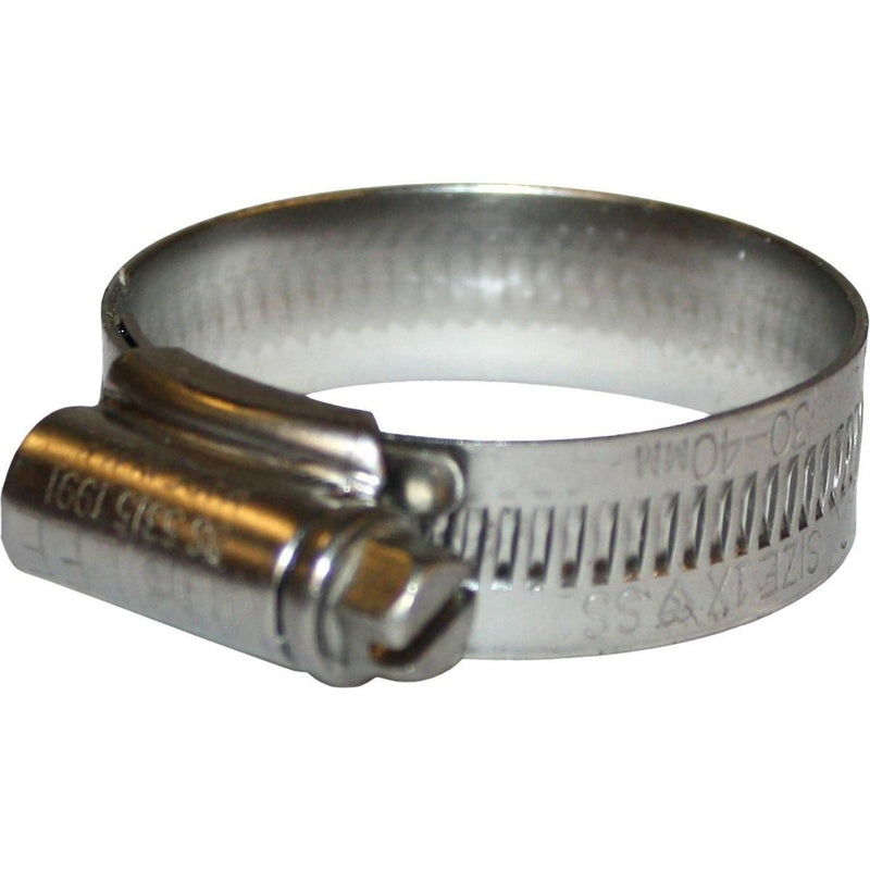 Jubilee Hose Clip 30 40mm Stainless Steel (304) Size 1XSS Jubilee - UK Camping And Leisure
