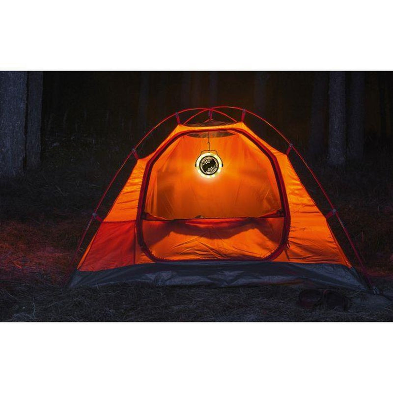 2IN1 12 LED Hanging Camping Ceiling & Desk Fan with Light Tent Lamp Lantern Outdoor UK Camping And Leisure - UK Camping And Leisure