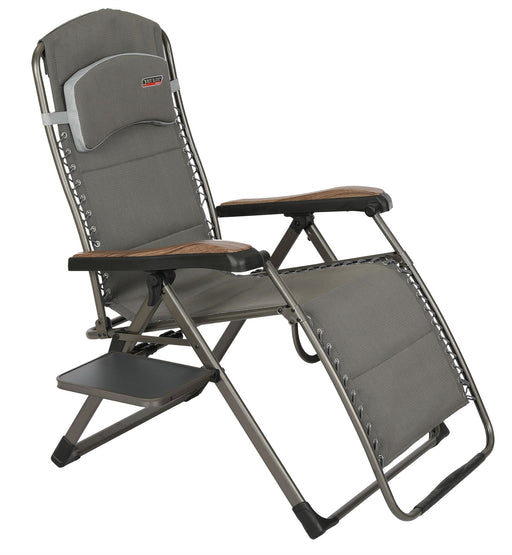 Quest Naples Pro Relax XL Camping Caravan Chair with Side Table Quest - UK Camping And Leisure
