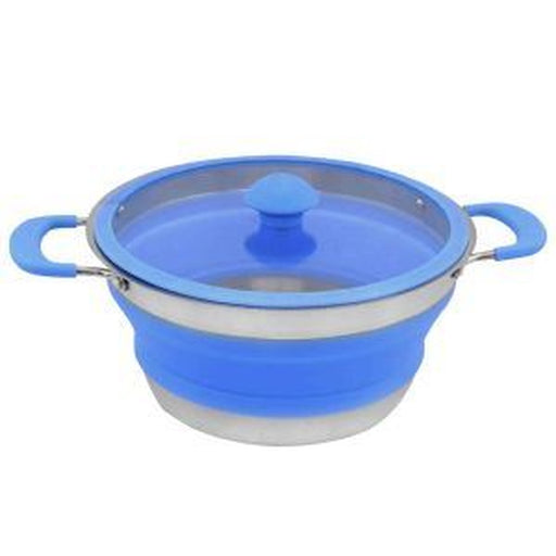 Via Mondo Collapsible Cooking Pan 1.8L 1165182 UK Camping And Leisure - UK Camping And Leisure
