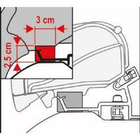 Fiamma F80S/F65L Rain Guard Kit 45M 98655-020