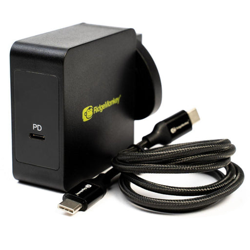 RidgeMonkey Vault 60W USB-C Power Delivery Mains Adaptor RidgeMonkey - UK Camping And Leisure