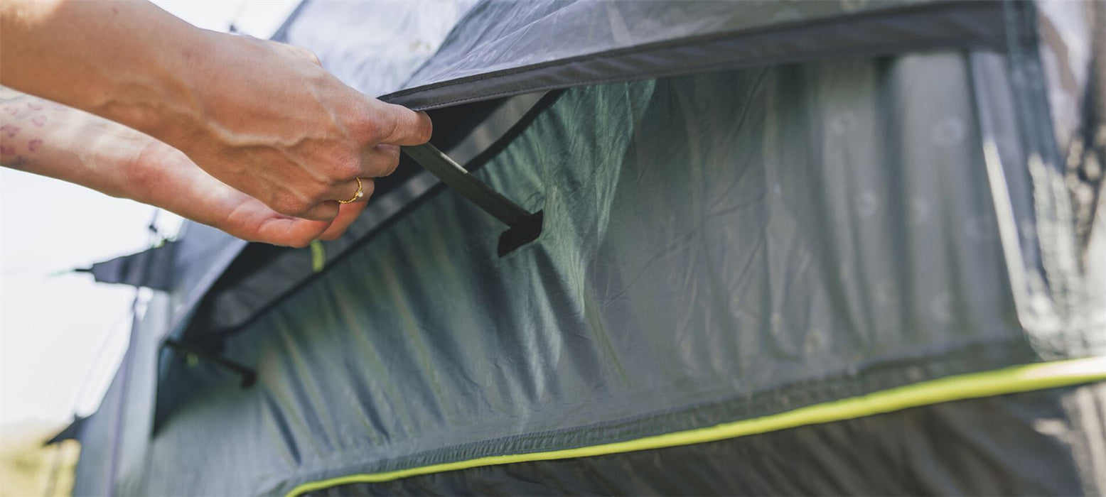 Outwell Carolina 6 Person Pole Tent Blue 6 Person Outwell - UK Camping And Leisure