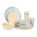 Bo-Camp Pastel Collection Tableware Annecy 16 Pieces Bo-Camp - UK Camping And Leisure