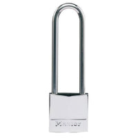 Masterlock Padlock Nickel Brass 30mm SS Long Shackle