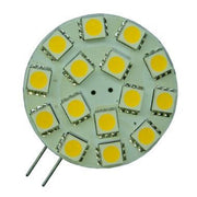 15 LED G4 Side Pin Bulb Cool White Aten Lighting - UK Camping And Leisure