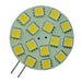 15 LED G4 Side Pin Bulb Cool White Aten Lighting - UK Camping And Leisure