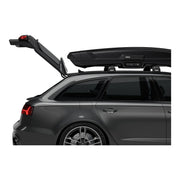 Thule Vector Alpine roof box black metallic Rooftop cargo carrier Thule - UK Camping And Leisure