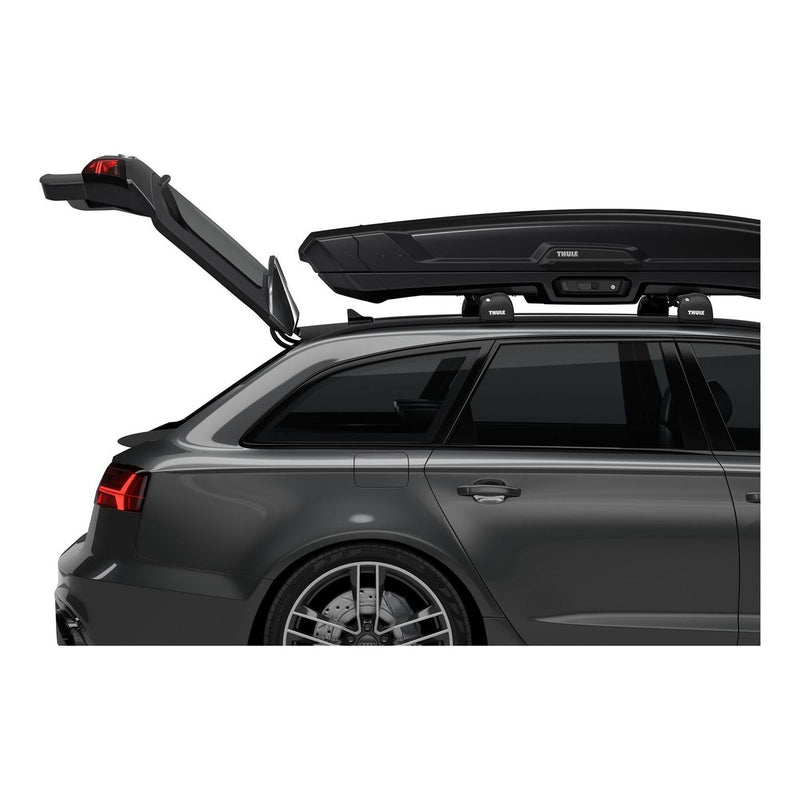 Thule Vector Alpine roof box black metallic Rooftop cargo carrier Thule - UK Camping And Leisure