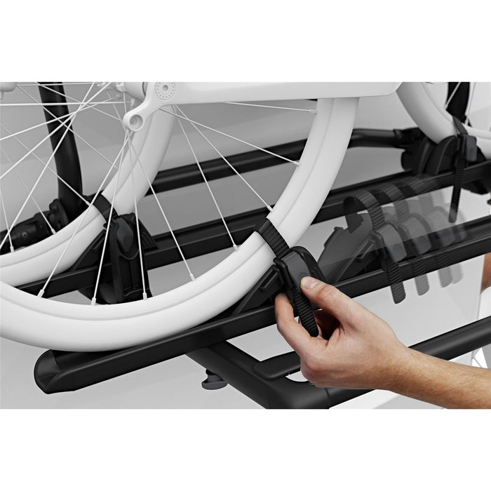 Thule WanderWay two-bike hanging trunk bike rack black Thule - UK Camping And Leisure