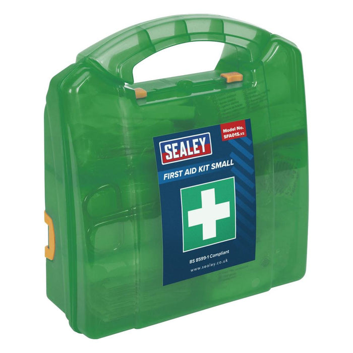 Sealey First Aid Kit Small BS 8599-1 Compliant SFA01S Sealey - UK Camping And Leisure