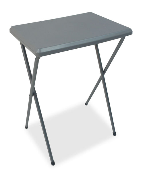 Quest Fleetwood high plastic Folding Camping Table in grey Quest - UK Camping And Leisure