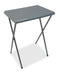 Quest Fleetwood high plastic Folding Camping Table in grey Quest - UK Camping And Leisure