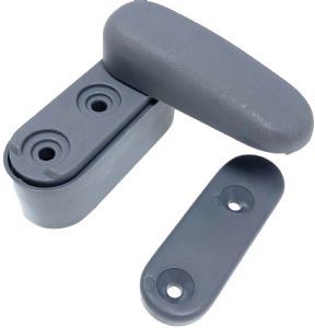 W4 Turn Button/Spacer Mid Grey 37852 UK Camping And Leisure - UK Camping And Leisure